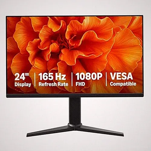 AMAZON BASICS 24" (23.8" Viewable) FHD 1080P 165Hz VESA 24M2020GNA - BLACK