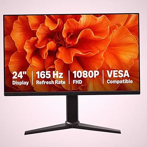 AMAZON BASICS 24" (23.8" Viewable) FHD 1080P 165Hz VESA 24M2020GNA - BLACK