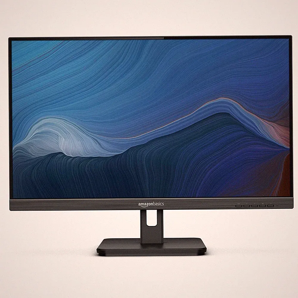 Amazon Basics 24-inch Full HD IPS Monitor, 75 Hz, 1080P, HDMI, Display Port a...