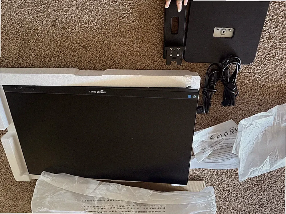 Amazon Basics by AOC 27E2UA 27" IPS Monitor 75Hz Adaptive Sync HDMI VGA