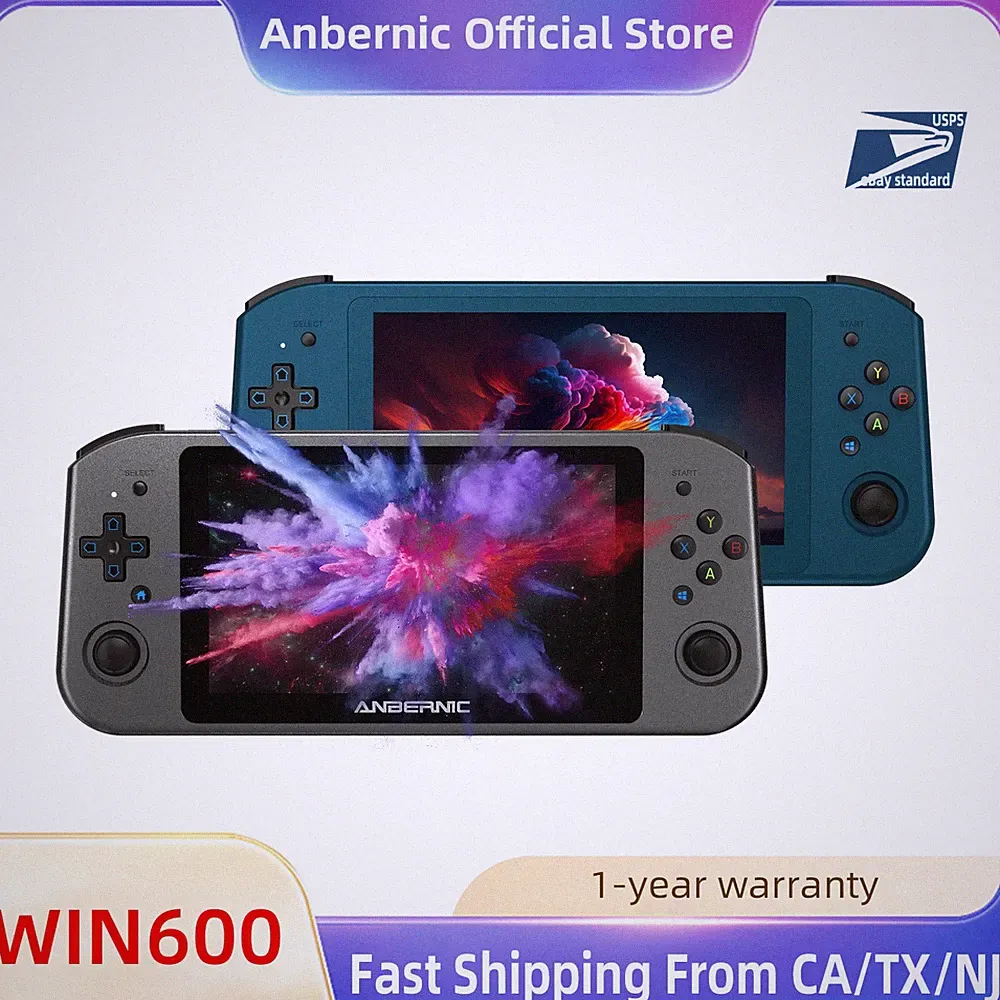 ANBERNIC Win600 Games Handheld Portable PC Game Player Laptop Win11 AMD 3050e