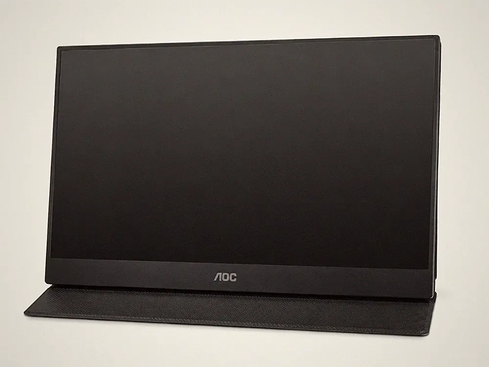 AOC 16T2 15.6" FHD IPS LED Portable Monitor - Black