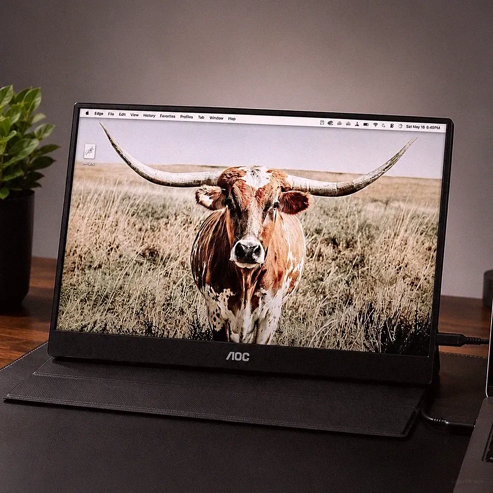 AOC 16T20 15.6in IPS Portable Monitor FHD 1920x1080 USB-C Mini HDMI