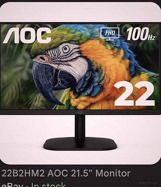 AOC 22B2HM2 21.5" FHD LCD 100Hz Adaptive-Sync Slim Bezel HDMI VGA