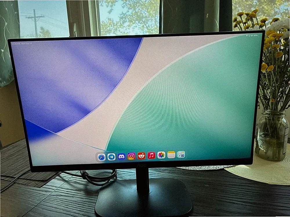 AOC 24” Monitor, 24b2h2 , 1ms 100 Hz. IPS display (USED, WORKING)