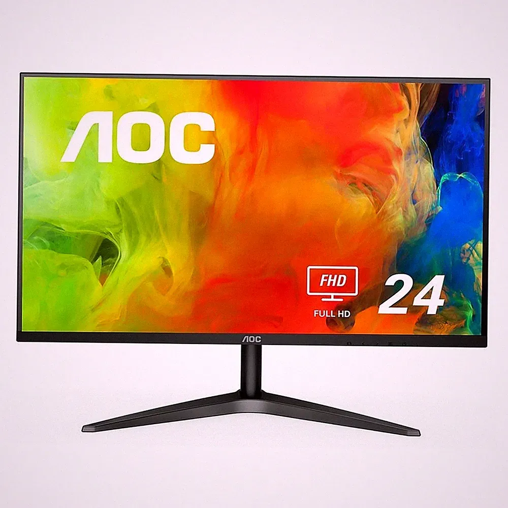AOC 24B1H 23.6 in. FHD Widescreen VA LCD Monitor - Free Shipping