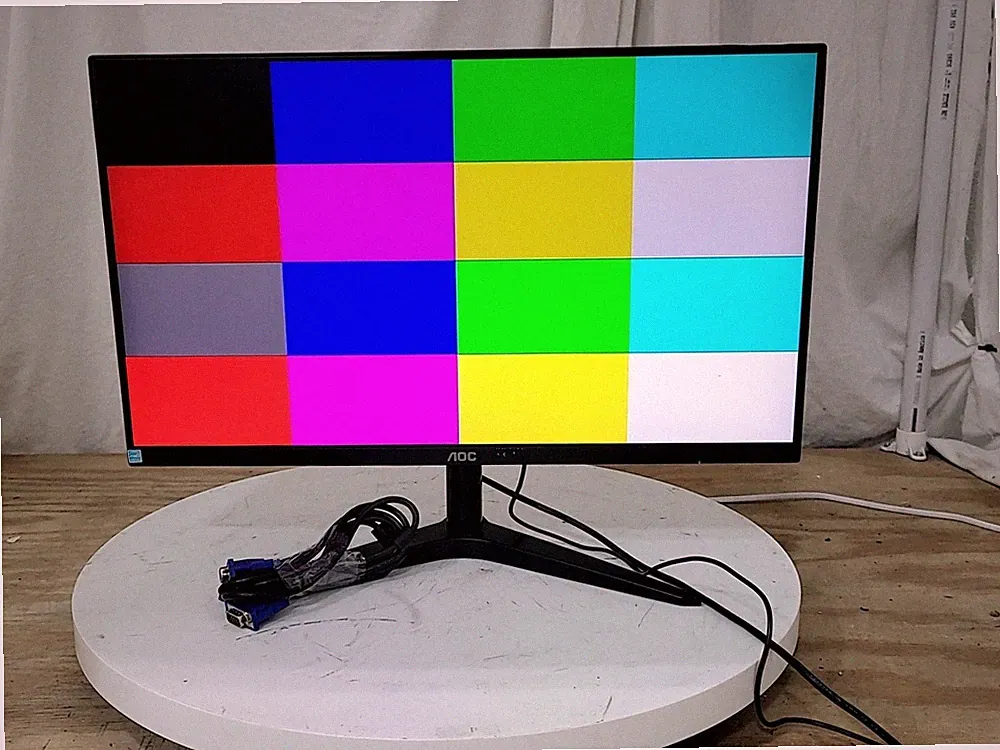 AOC 24B1XHS 23.8" LCD Monitor HDMI VGA GRADE B