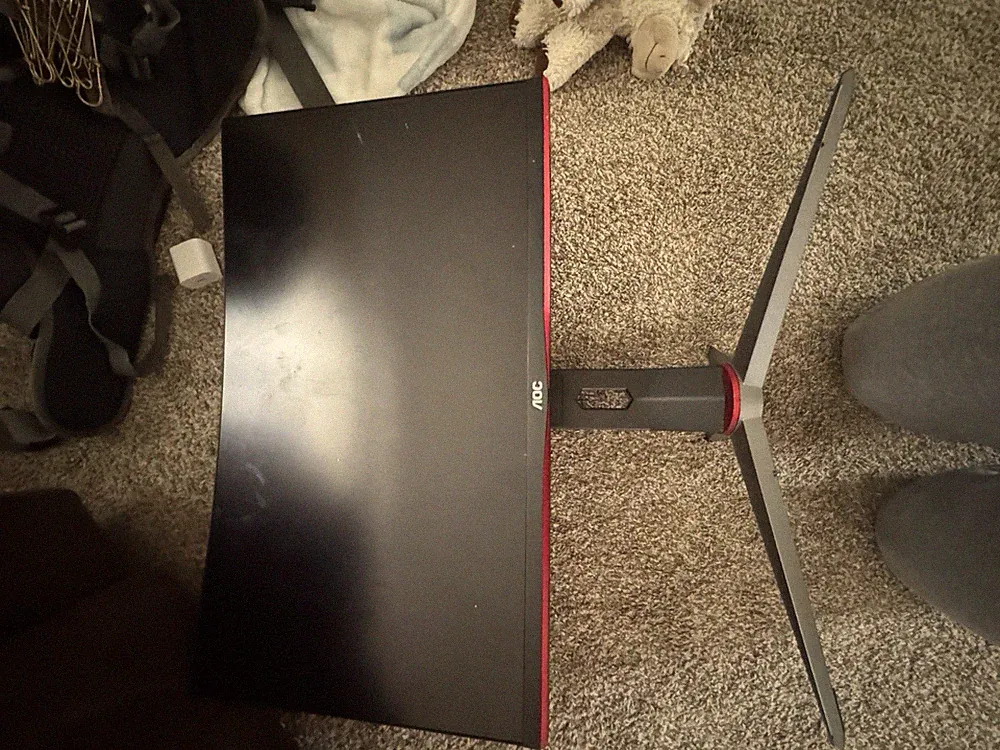 AOC 24G2 24" 144Hz Full HD WLED Gaming Monitor - Black Red