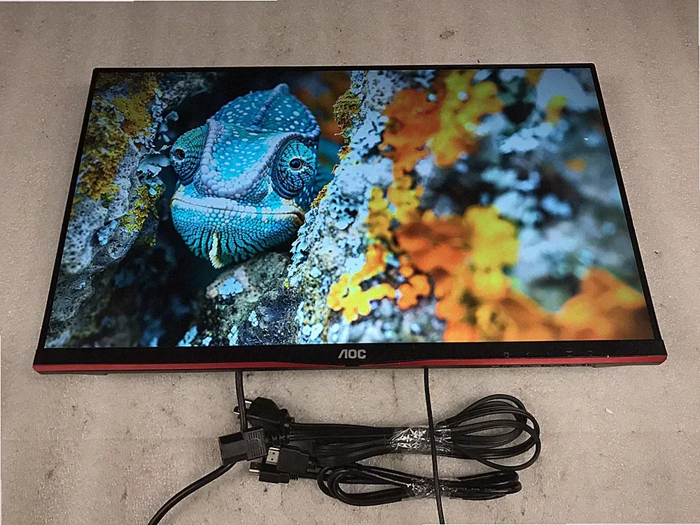 AOC 24G2 24" Frameless Gaming IPS Monitor 144 Hz - No Stand HDMI Cbl Inc