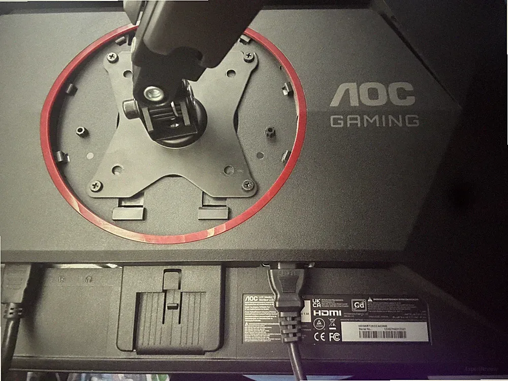 AOC 24G4E 24-inch Gaming Monitor Full HD 1920x1080, 180Hz, 0.5ms