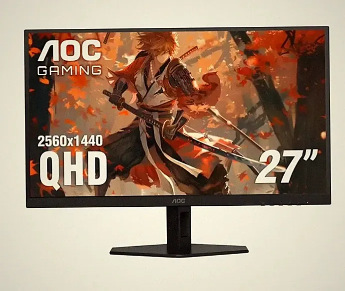 AOC - 27" Q27G40XMN Mini-LED Gaming Monitor QHD 180Hz 1ms 1000Nits HDR1000 AMD