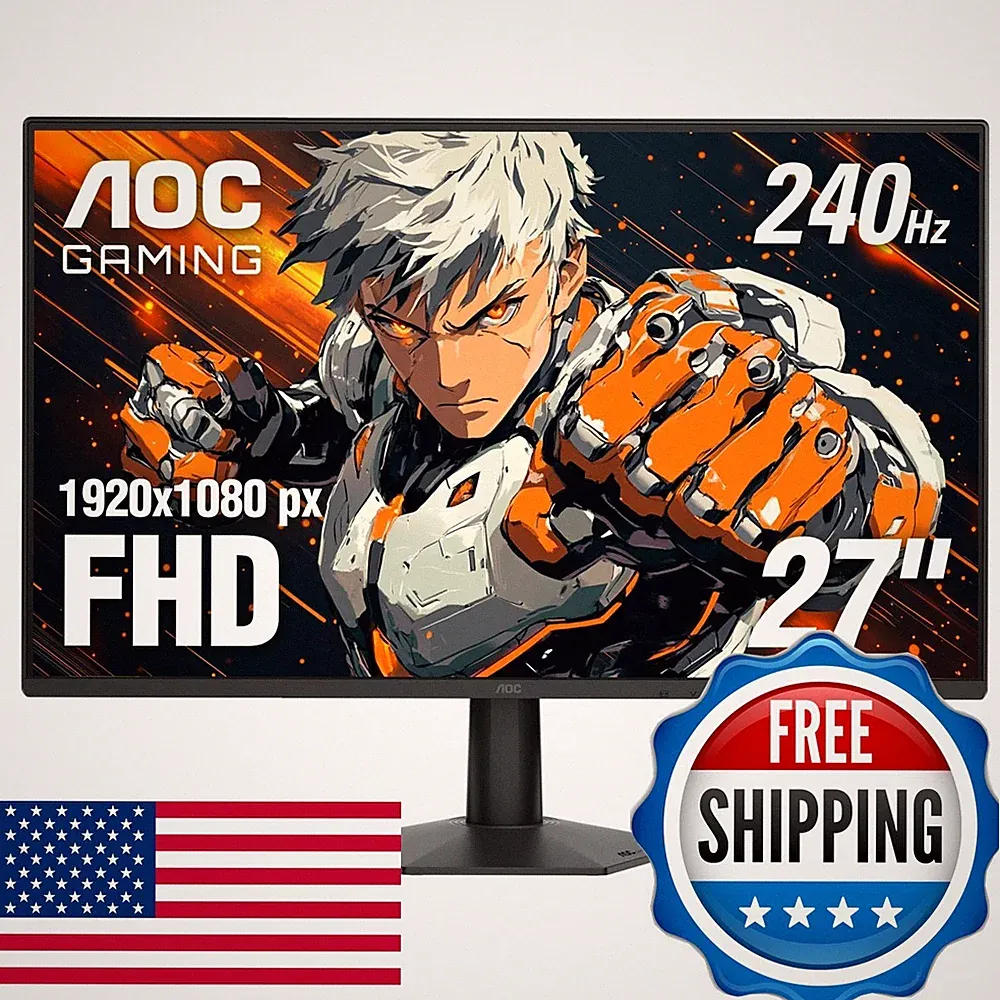 AOC 27G51Z 27" FHD Gaming Monitor 260Hz IPS G-SYNC Compatible