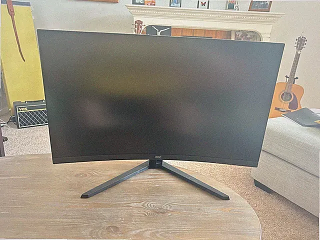 AOC 31.5" 1440p 180hz gaming monitor, black great condition