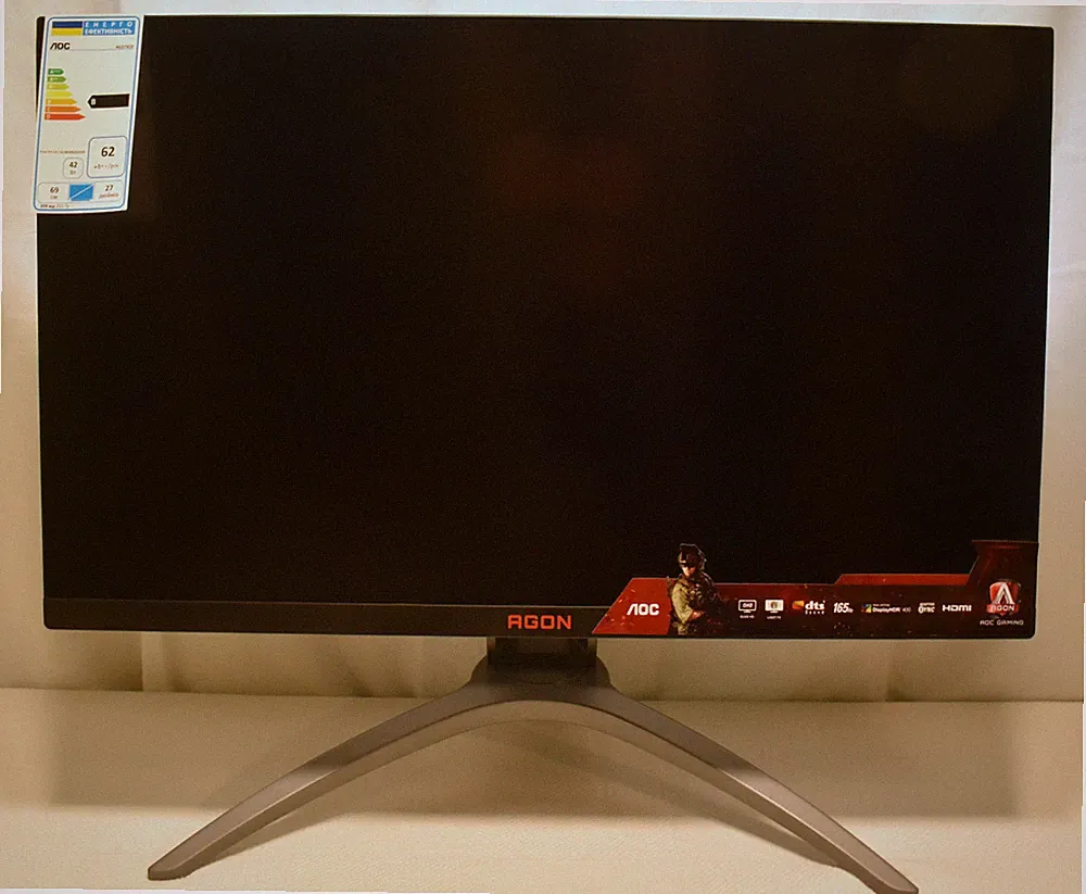 AOC Agon AG273QX 27" 2560x1440 165 Hz Freesync Premium Pro Gaming Monitor