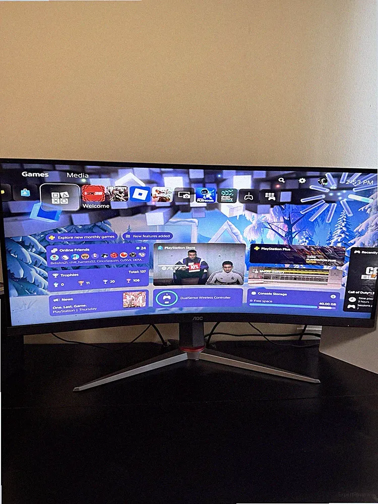 AOC AOC Gaming Widescreen Monitor 31-39.9 in 16:9 Black Widescreen