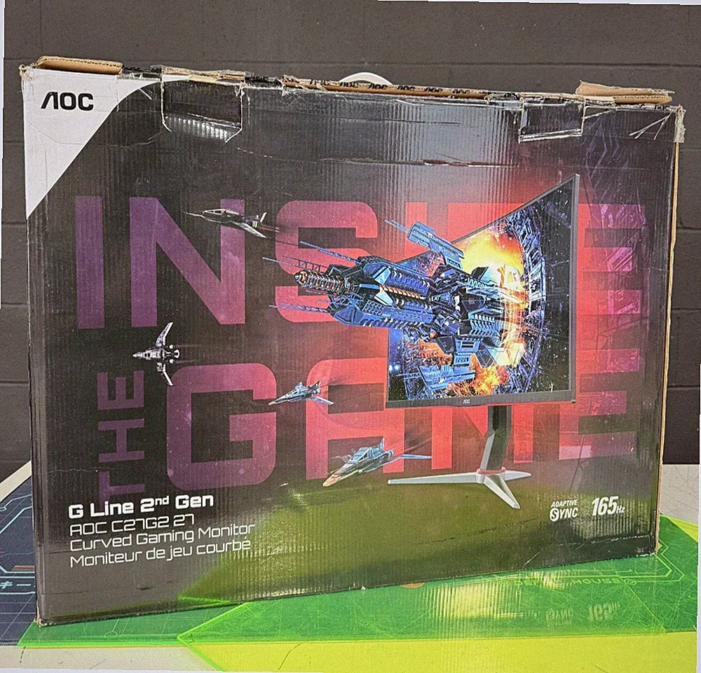 AOC C27G2Z 27'' Curved Frameless Ultra-Fast Gaming Monitor Black