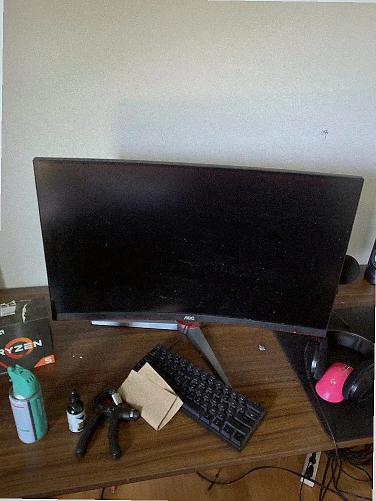 AOC C27G2Z 27in Curved Gaming Monitor 240hz 0.5ms VA 1080p HDMI/DP Black/Red