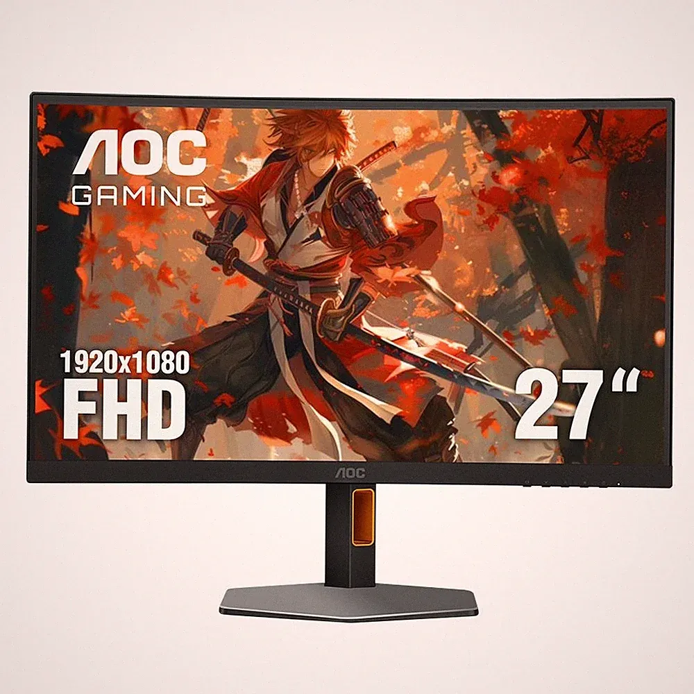 AOC C27G4HX2 27" Curved Screen Gaming Computer Monitor Full HD 1920 x 1080 200Hz