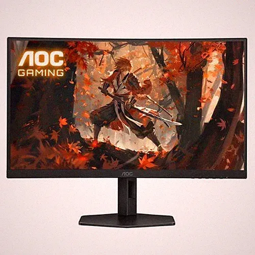 AOC C27G4X 27" VA Curved Gaming Monitor FHD 1920x1080 180Hz HDR10 0.5ms Black