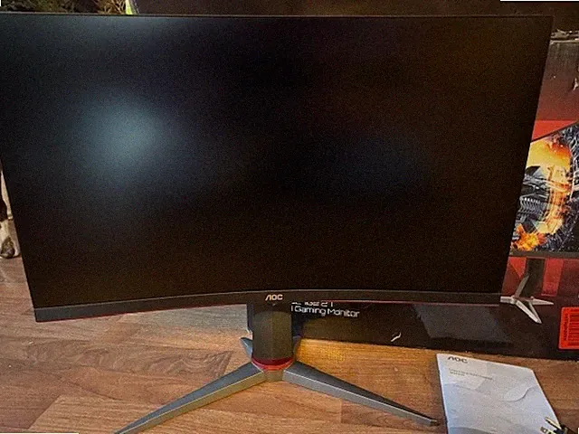 AOC CQ27G2 27" Super Curved Frameless Gaming Monitor QHD 2K 144Hz