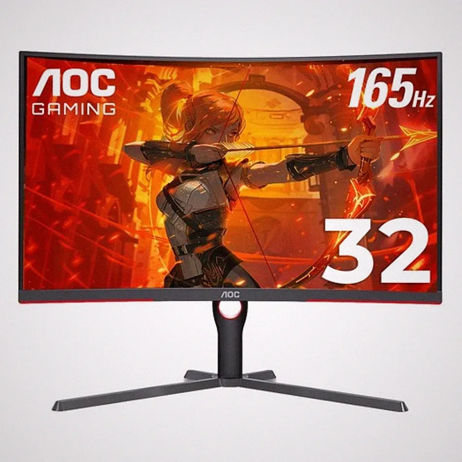 AOC CQ32G3SU 32" Curved Frameless Gaming Monitor 2K QHD 2560x1440 165Hz 1ms