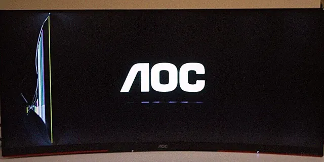 AOC CU34G3S 34" Curved Ultrawide Monitor WQHD 3440 x1440 165Hz **PARTS ONLY**