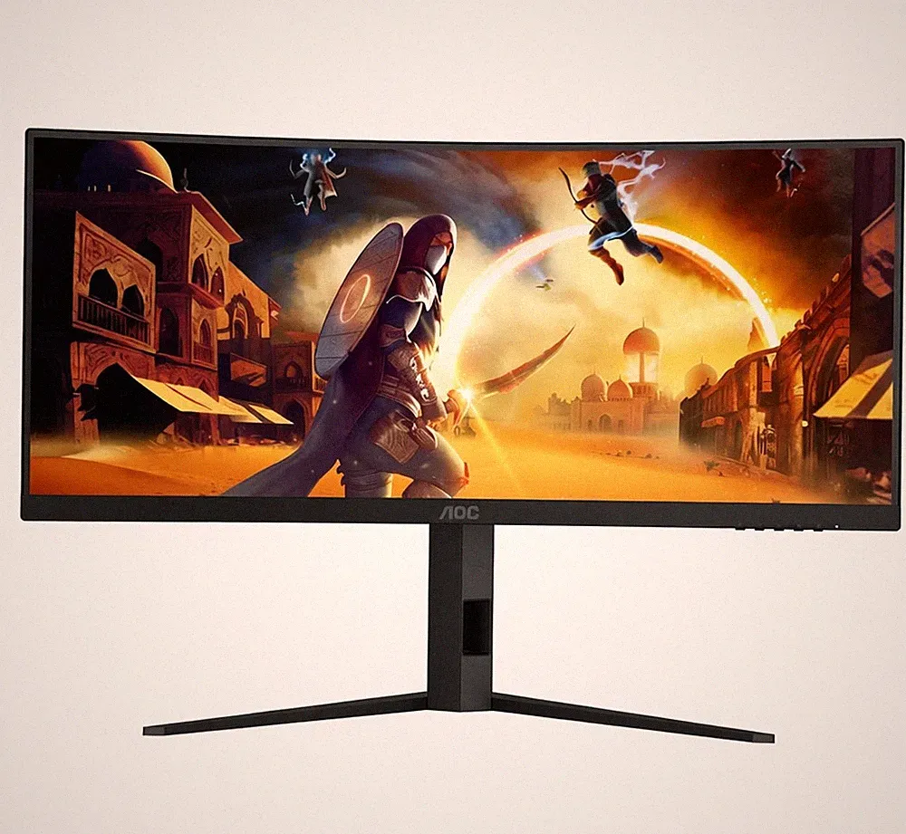 AOC CU34G4HV 34" VA Panel Curved Gaming Monitor LED WQHD 3440x1440 200Hz 0.5ms