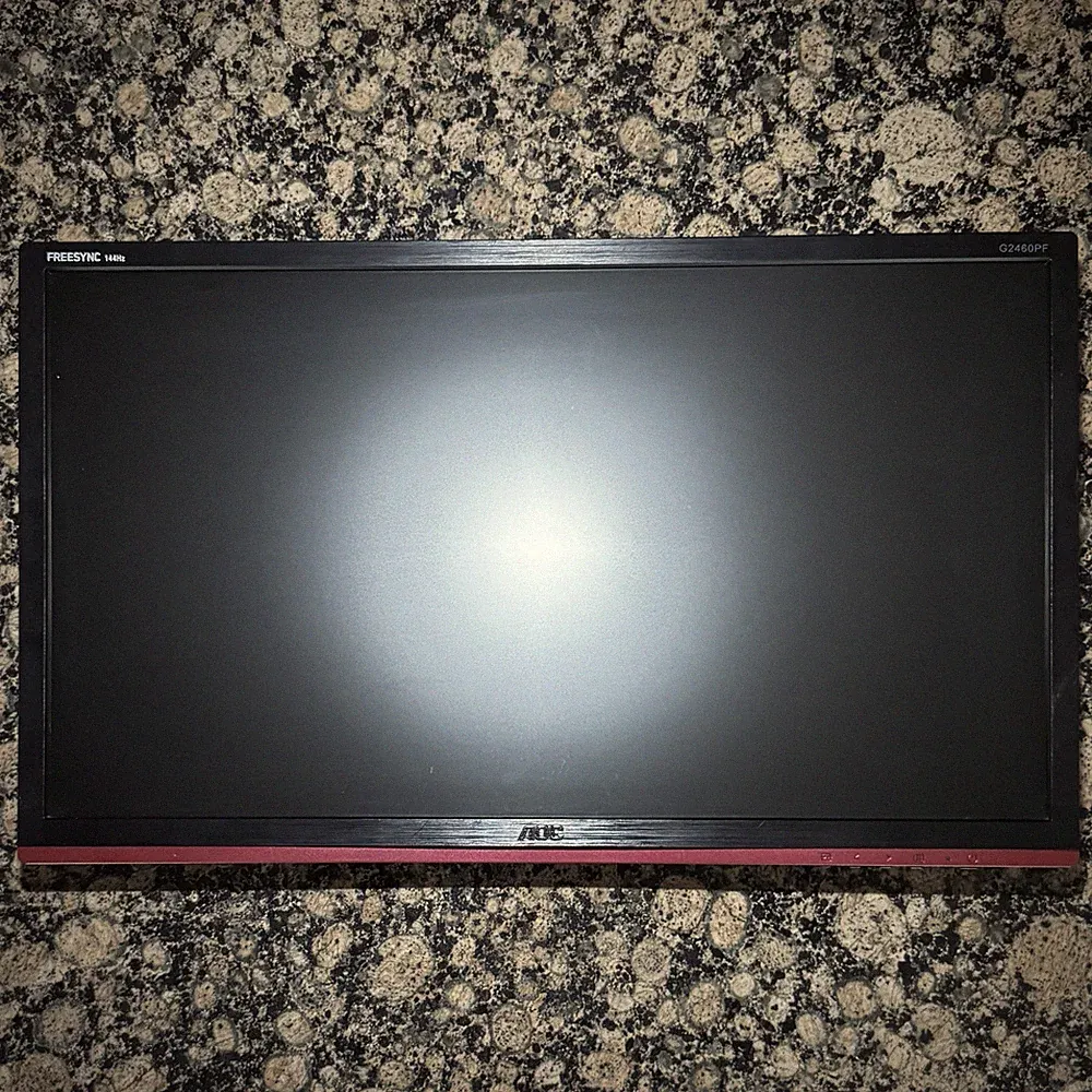 AOC G2460PF 24in Gaming Monitor FreeSync FHD (1920x1080) TN Panel 144Hz 1ms