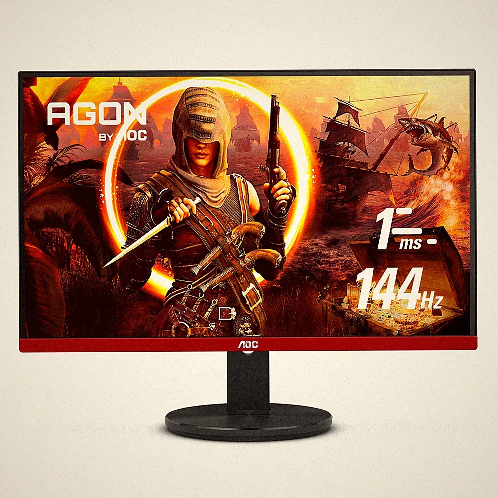 AOC G2490VX 24" Frameless Gaming Monitor 144Hz 1ms FHD 1080p FreeSync Premium