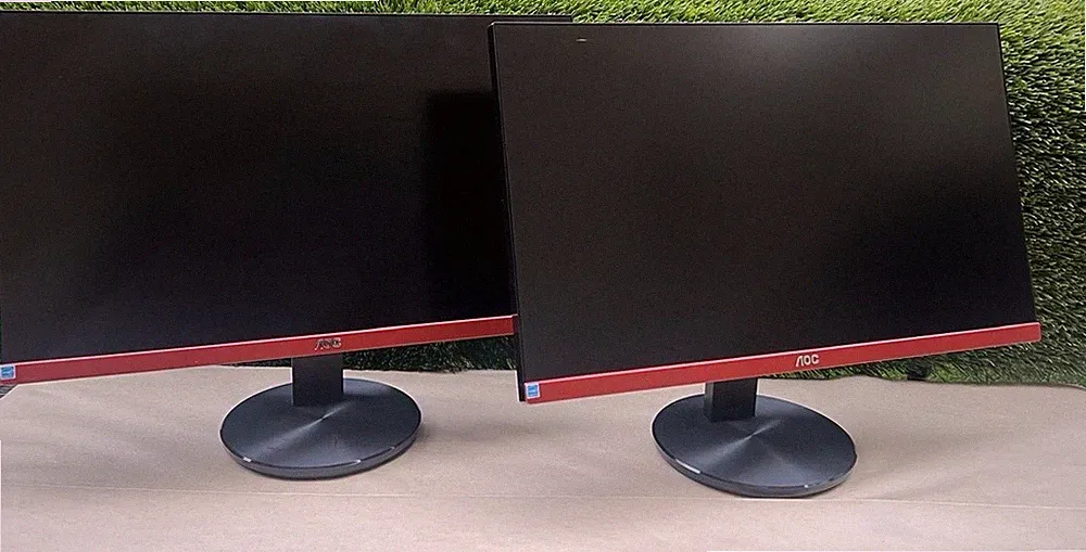 AOC G2490VX 24 inch Widescreen VA LCD Monitor SET OF 2 (READ DESCRIPTION)