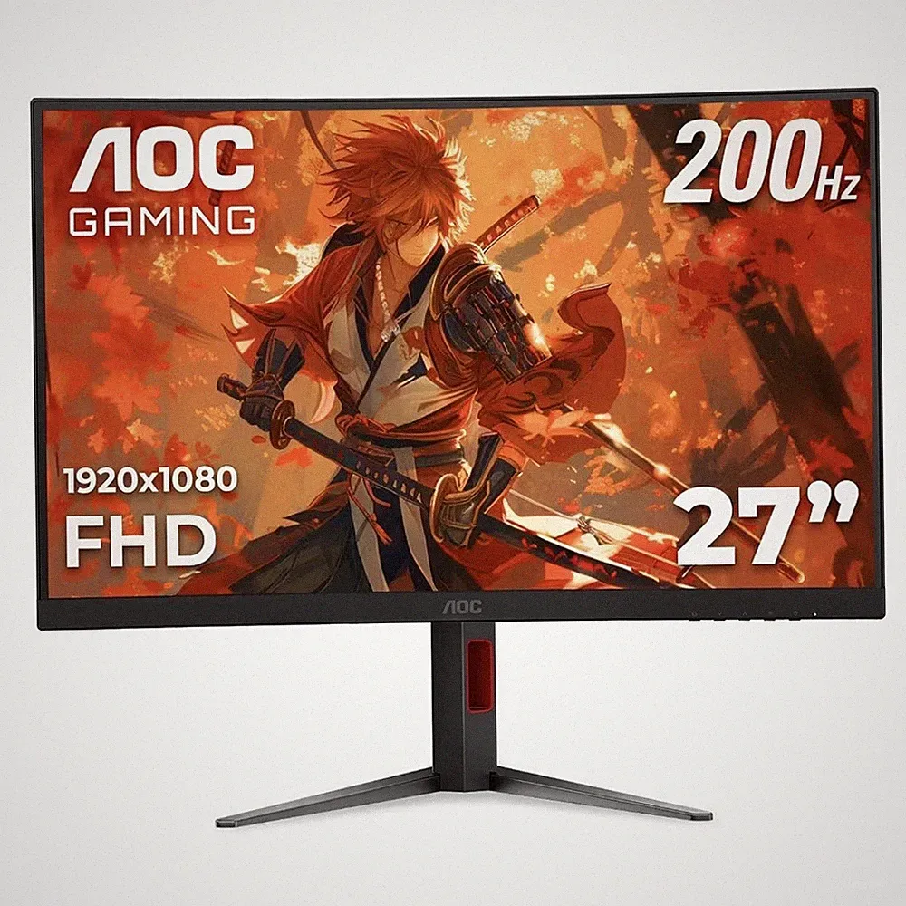 AOC Gaming 27" FHD 1920x1080 200Hz Widescreen Gaming Monitor - Black