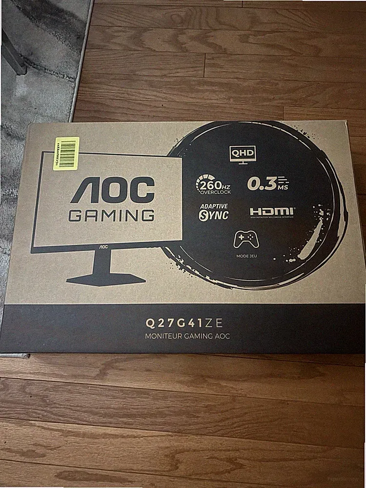 aoc gaming monitor q27g42ze 260hz (Brand New)