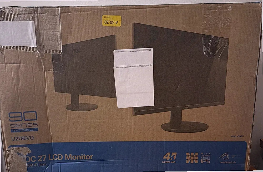 AOC U2790VQ 27" 4K UHD Monitor - Brand New!
