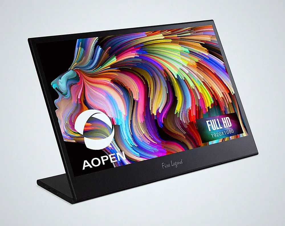 AOPEN 16PM6Q bmiux 15.6-inch Full HD 1920x1080 IPS Portable Monitor USB-C Mini