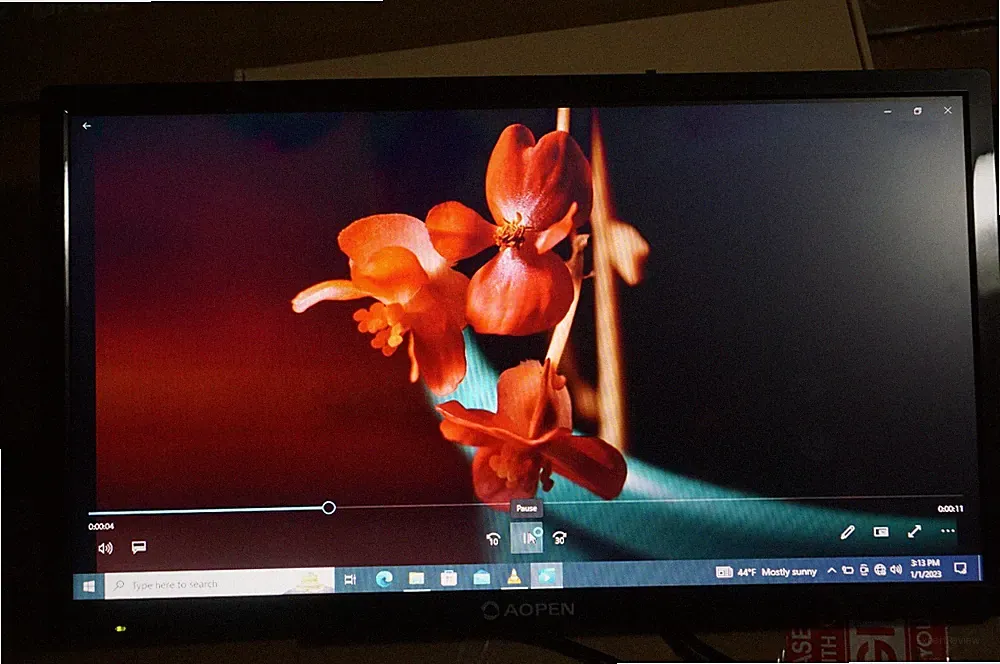 AOPEN 20CH1Q bi 19.5" HD 1366 x 768 NTSC 72% Color Gamut Tilt VESA Monitor