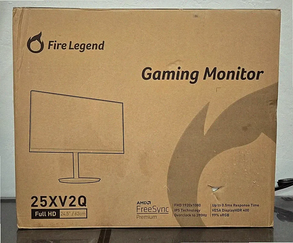 AOPEN 25XV2Q LED Gaming Monitor 24.5" Full HD 390Hz AMD FreeSync HDR
