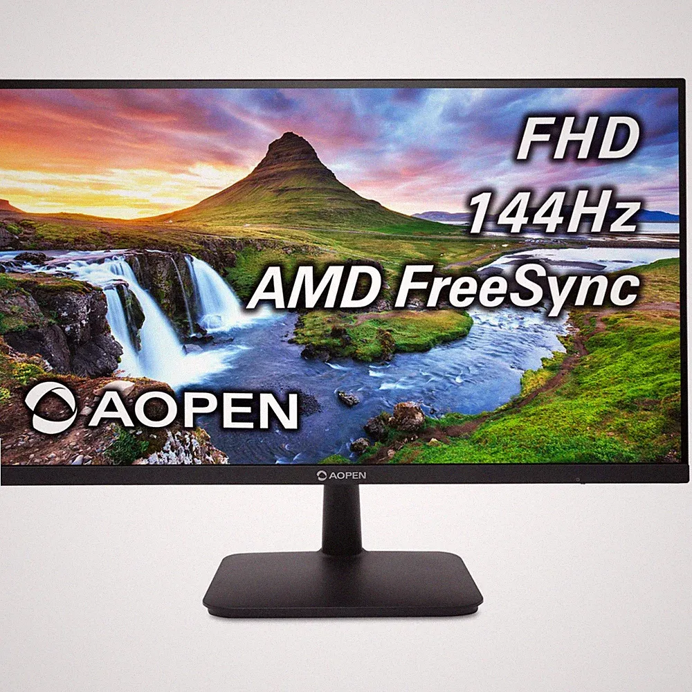 AOPEN 27KA0 P0bi 27" FHD Gaming Monitor 16:9 144Hz AMD FreeSync, VESA Mountable
