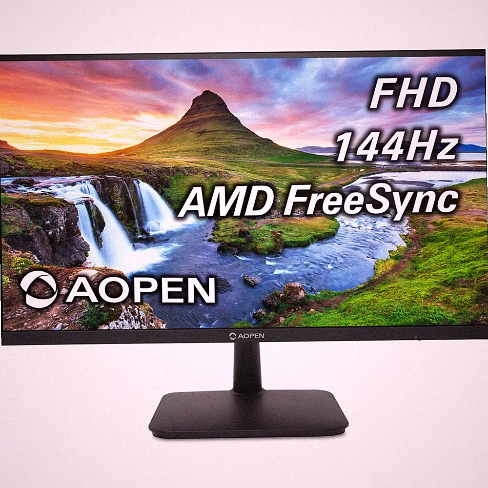 AOPEN 27KA0 P0bi 27" FHD Gaming Monitor 16:9 144Hz AMD FreeSync, VESA Mountable