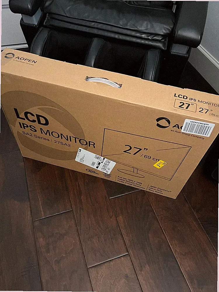 AOPEN 27SA2 EBI 27" IPS Full HD (1920 x 1080) Zero-Frame Gaming Office Monitor