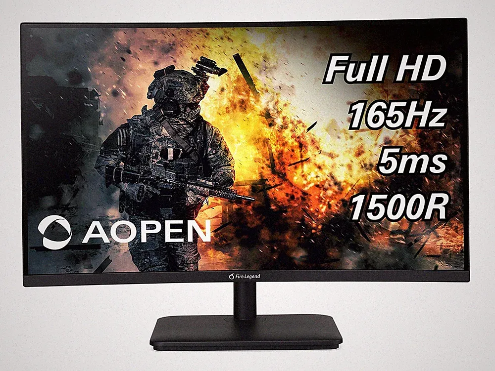 Aopen By Acer 27HC5R Pbiipx 27 Inch 1500R Curved Full HD 1920 X 1080 Va 6E
