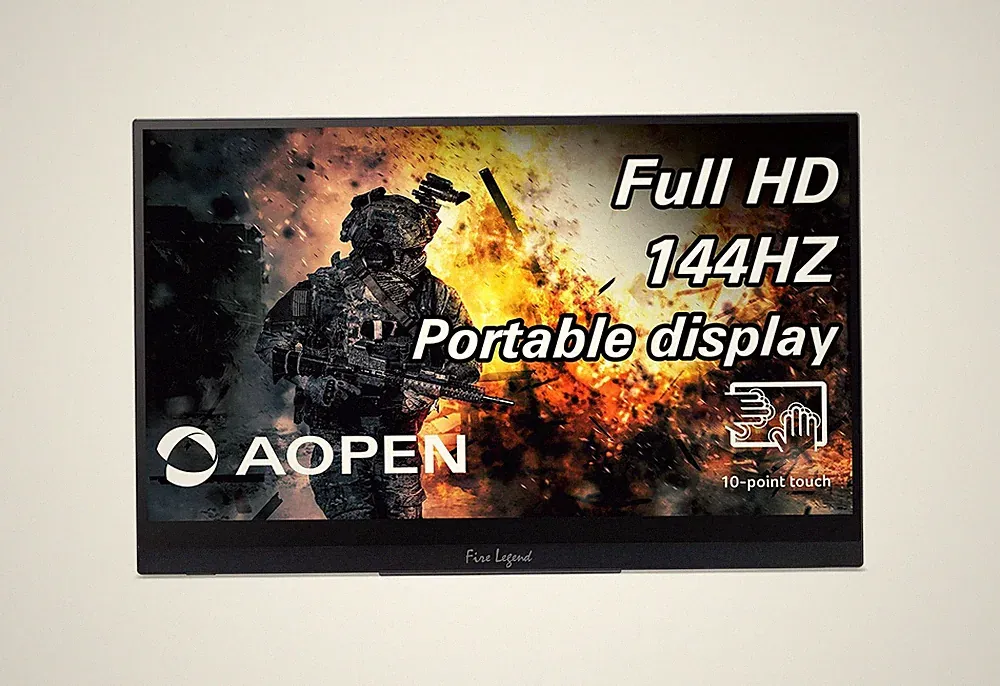 AOPEN by Acer Portable Monitor 16PG7QT Pbmiuuzx 15.6-inch Full HD (1920 x 108...