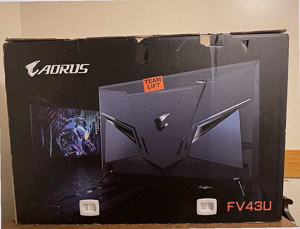 AORUS FV43U 43" 4K UHD 144Hz 1ms LCD Gaming Monitor w/ Remote