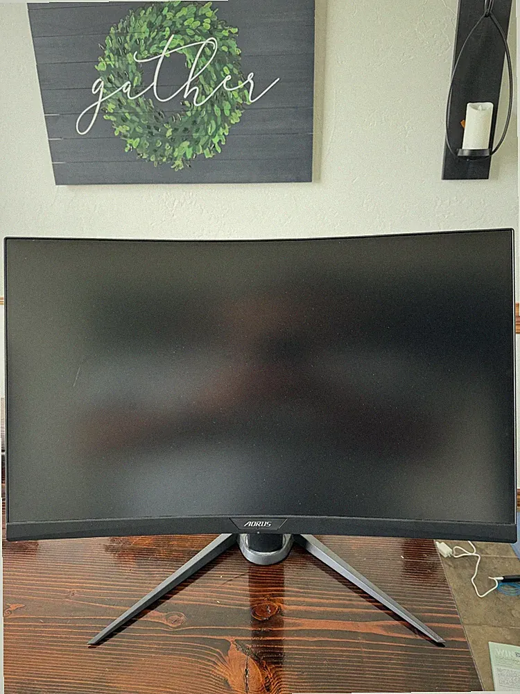 Aorus Gaming Monitor CV27F, 27", Curved Display, AMD FreeSync, G-Sync