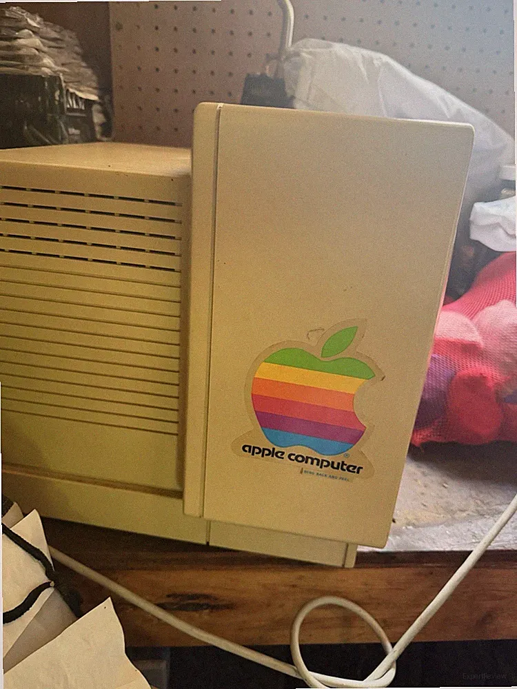 Apple AppleColor Composite Monitor 12in CRT RCA Beige A2M6020