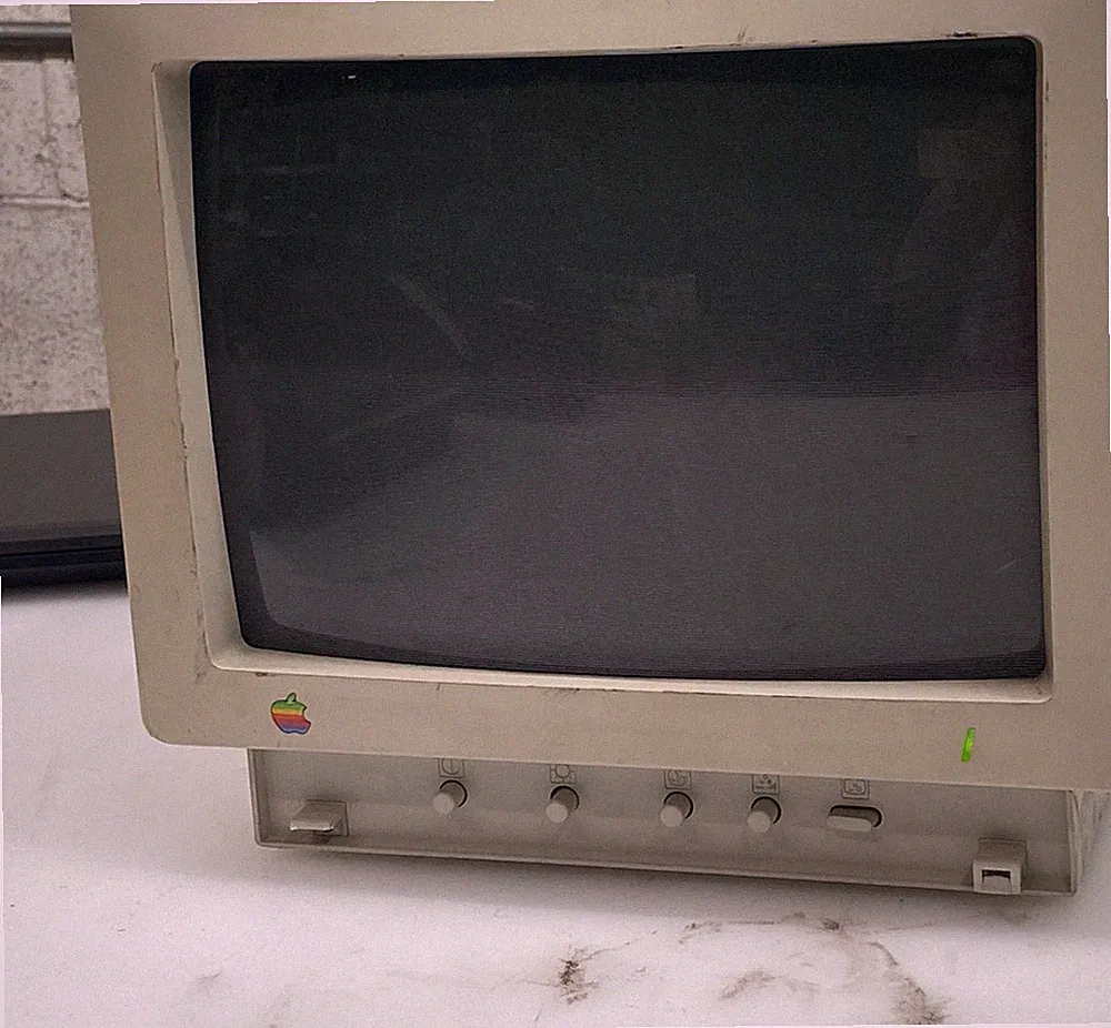 APPLE APPLECOLOR COMPOSITE MONITOR A2M6020 *READ