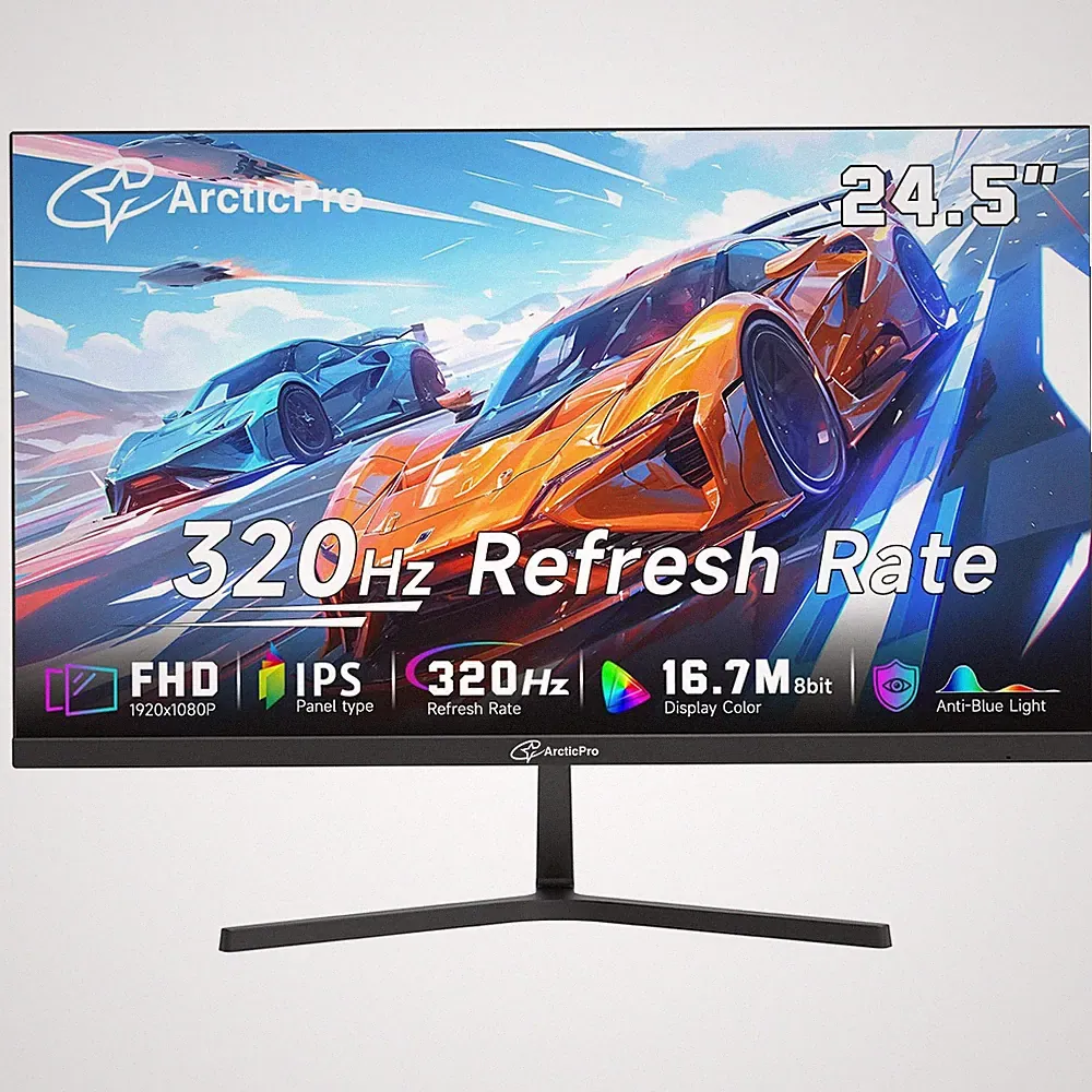 ArcticPro 24.5 inch 320Hz/300Hz/240Hz Gaming 24.5" 320Hz FHD IPS, black