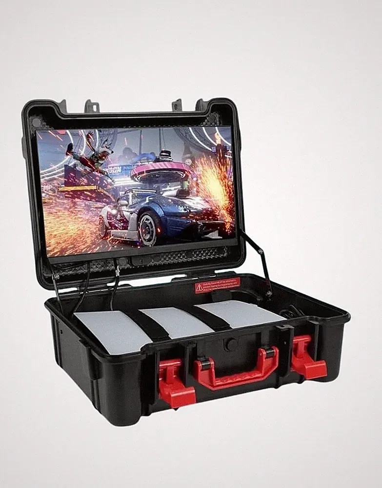 ARMORR Portable Gaming Monitor 21.5 FHD IPS VESA Hard Case