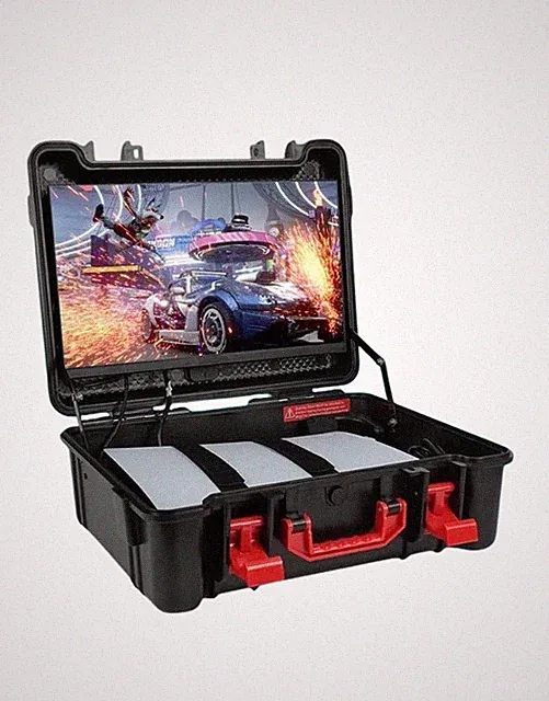 ARMORR Portable Gaming Monitor 21.5 FHD IPS VESA Hard Case