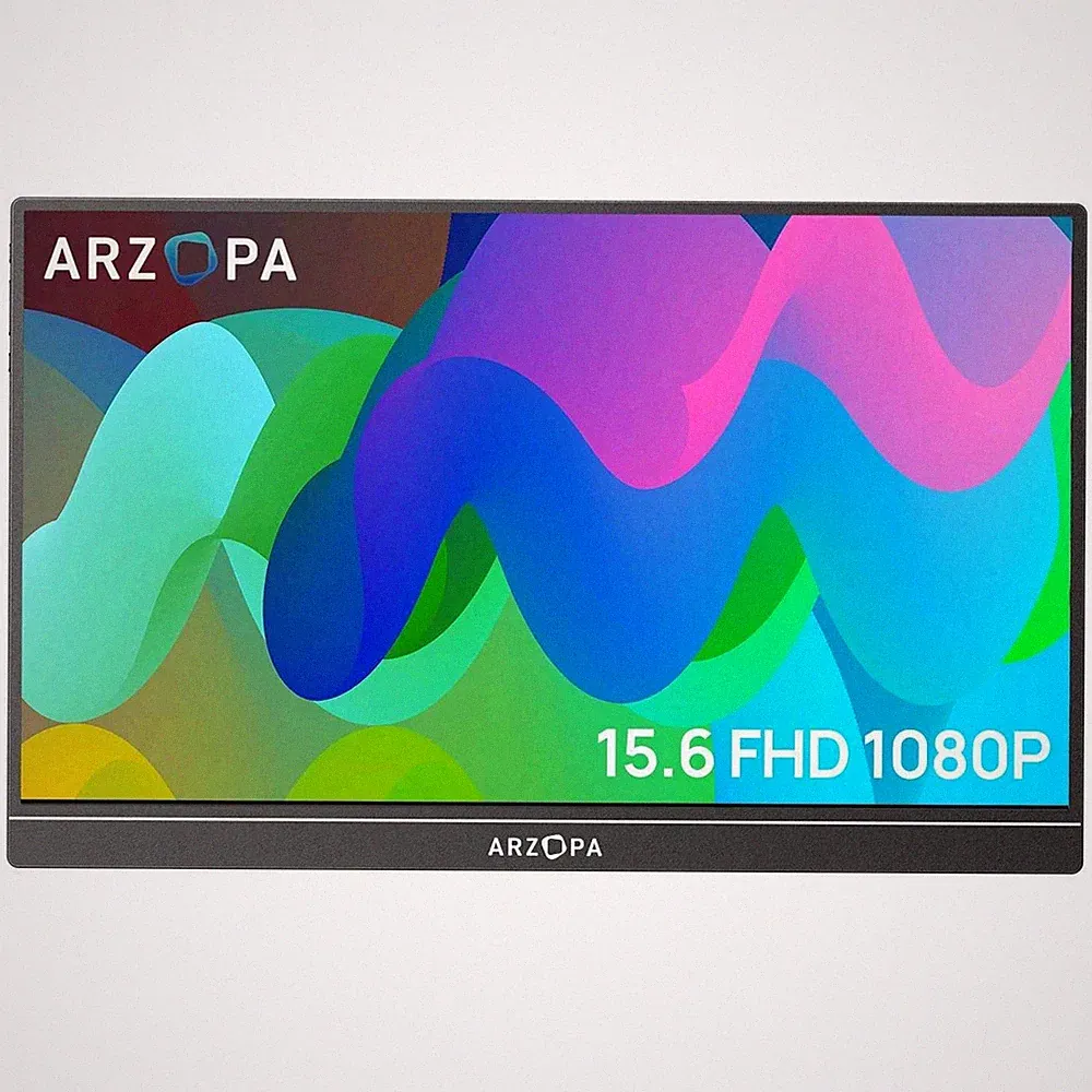 Arzopa 15.6" HDR IPS Display, Full HD, Portable Monitor - Free Shipping.