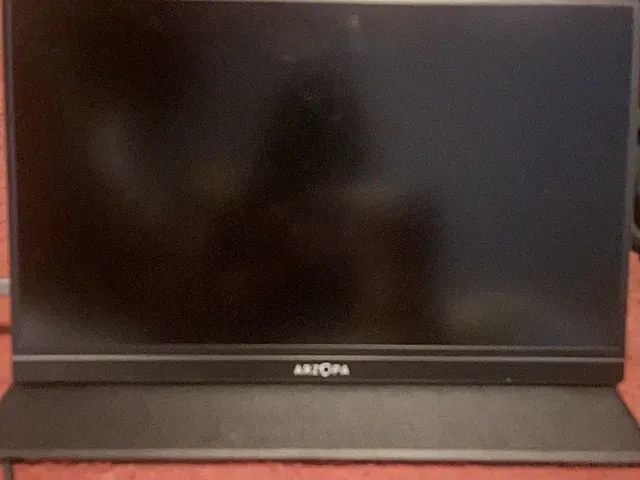 Arzopa S1 Portable Monitor 15.6 Black with Foldable Stand and C- Cable